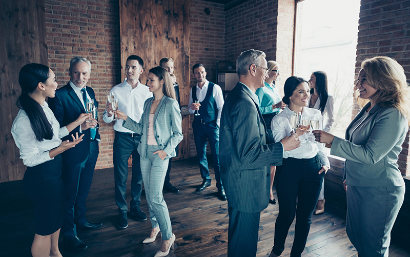 A thriving local travel business at full energy: the right customers, the right moment, the business doing exactly what it was designed to do